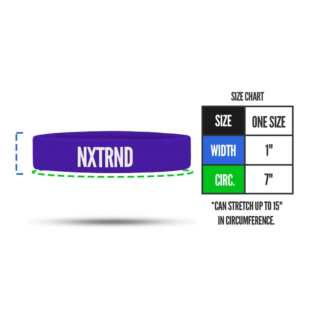 Arm Bands Purple (1 Pair)