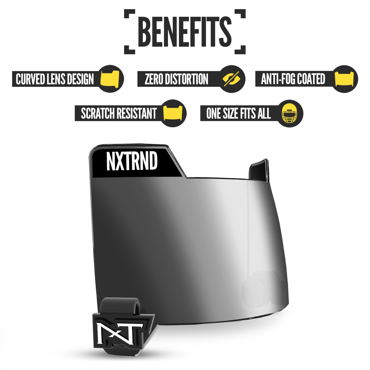 VZR3® Football Visor Mirror