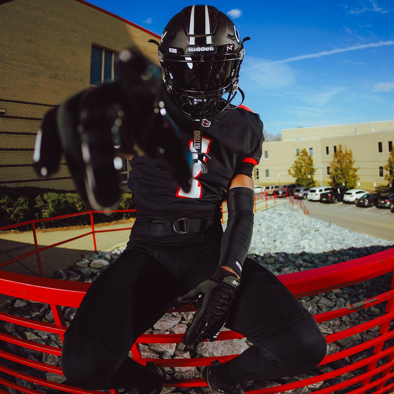 G1® Pro Football Gloves Black