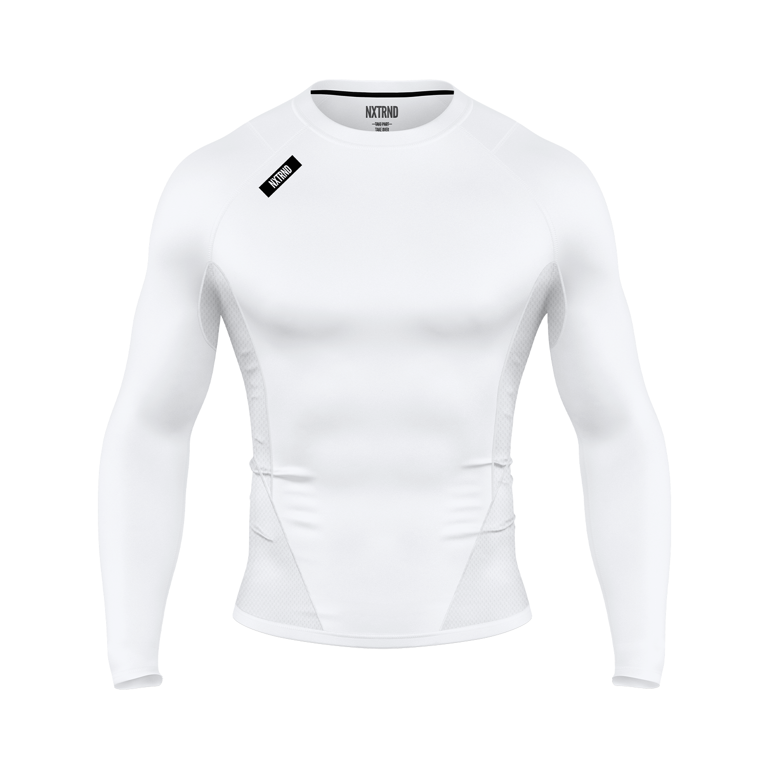 Core Compression Long Sleeve White