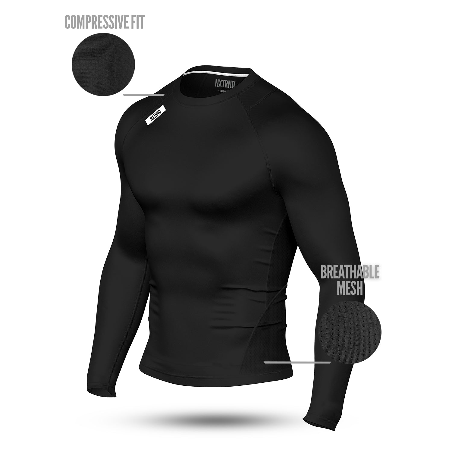 Core Compression Long Sleeve Black
