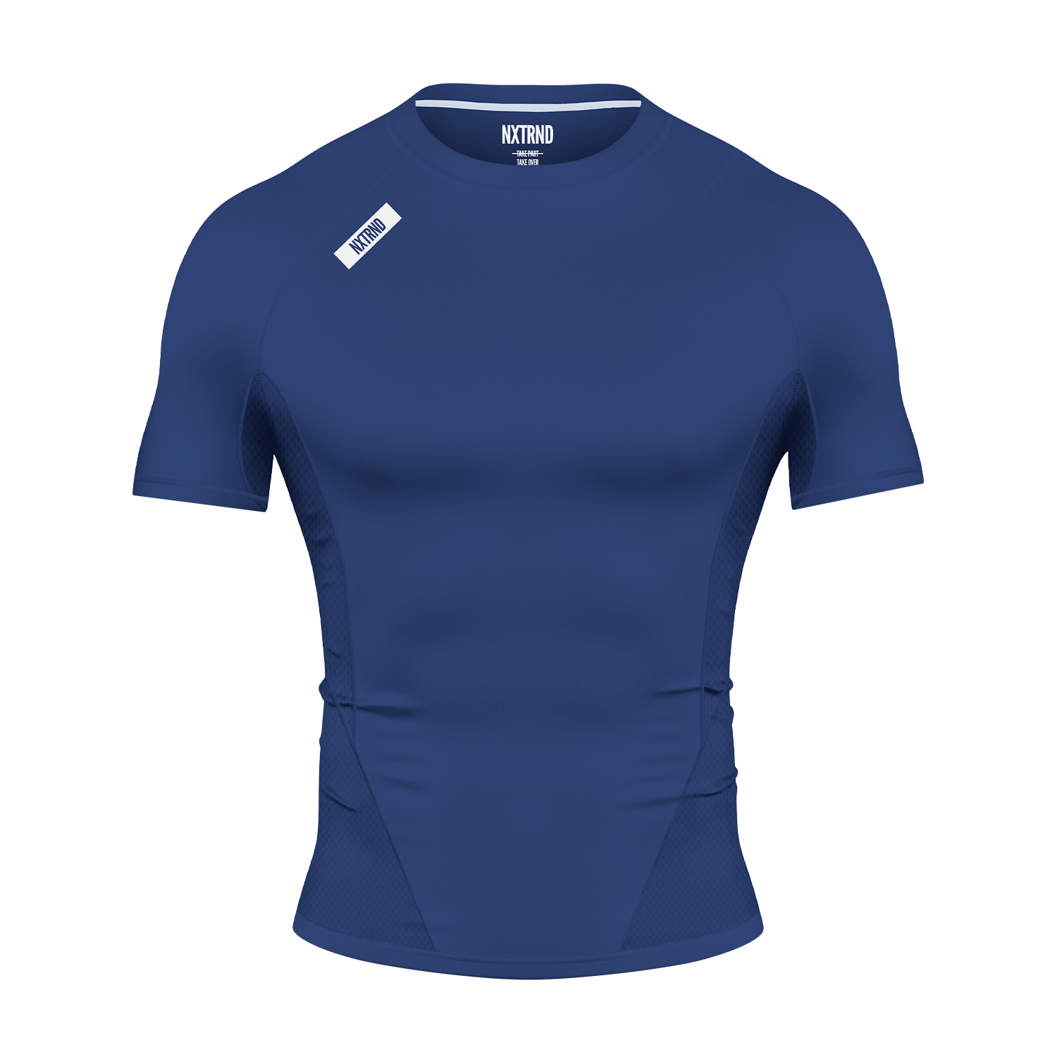 Core Compression Short Sleeve Navy Blue