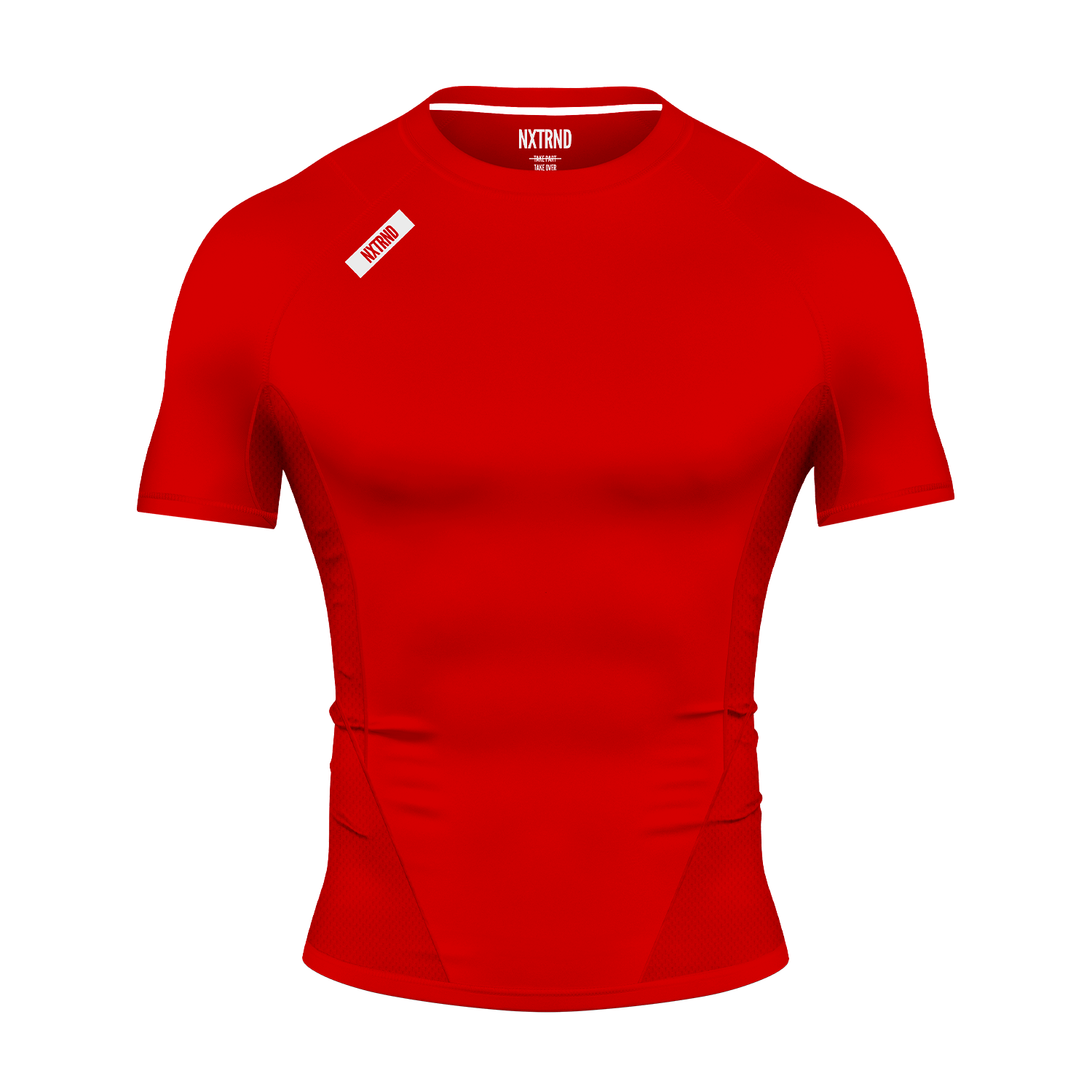 Core Compression Short Sleeve Red