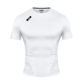 Core Compression Short Sleeve White