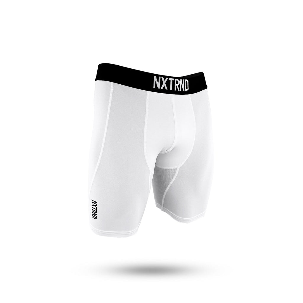 Core Compression Shorts White
