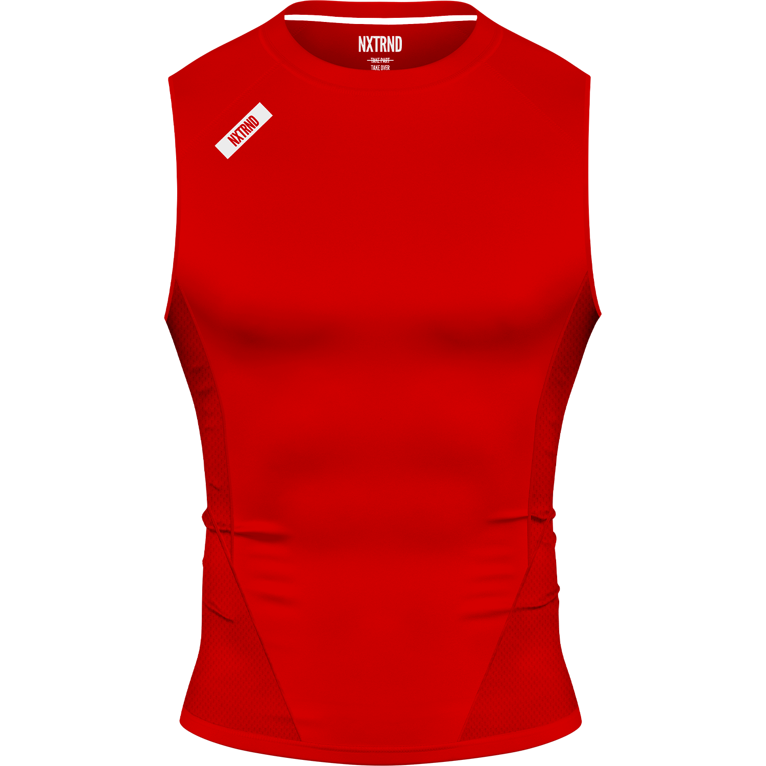 Core Compression Sleeveless Red