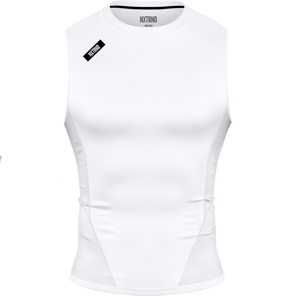 Core Compression Sleeveless White
