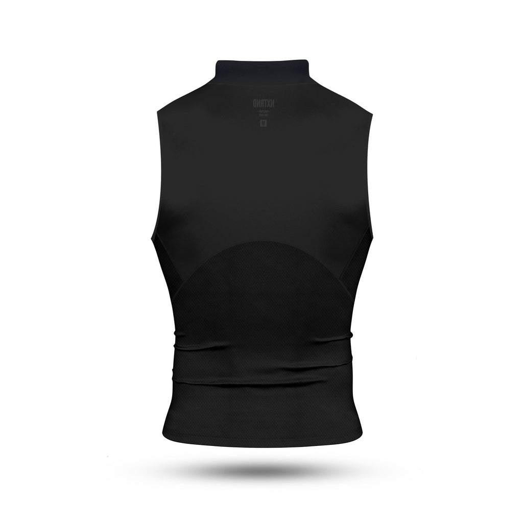 Core Turtleneck Compression Sleeveless Black