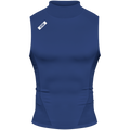 Core Turtleneck Compression Sleeveless Navy Blue