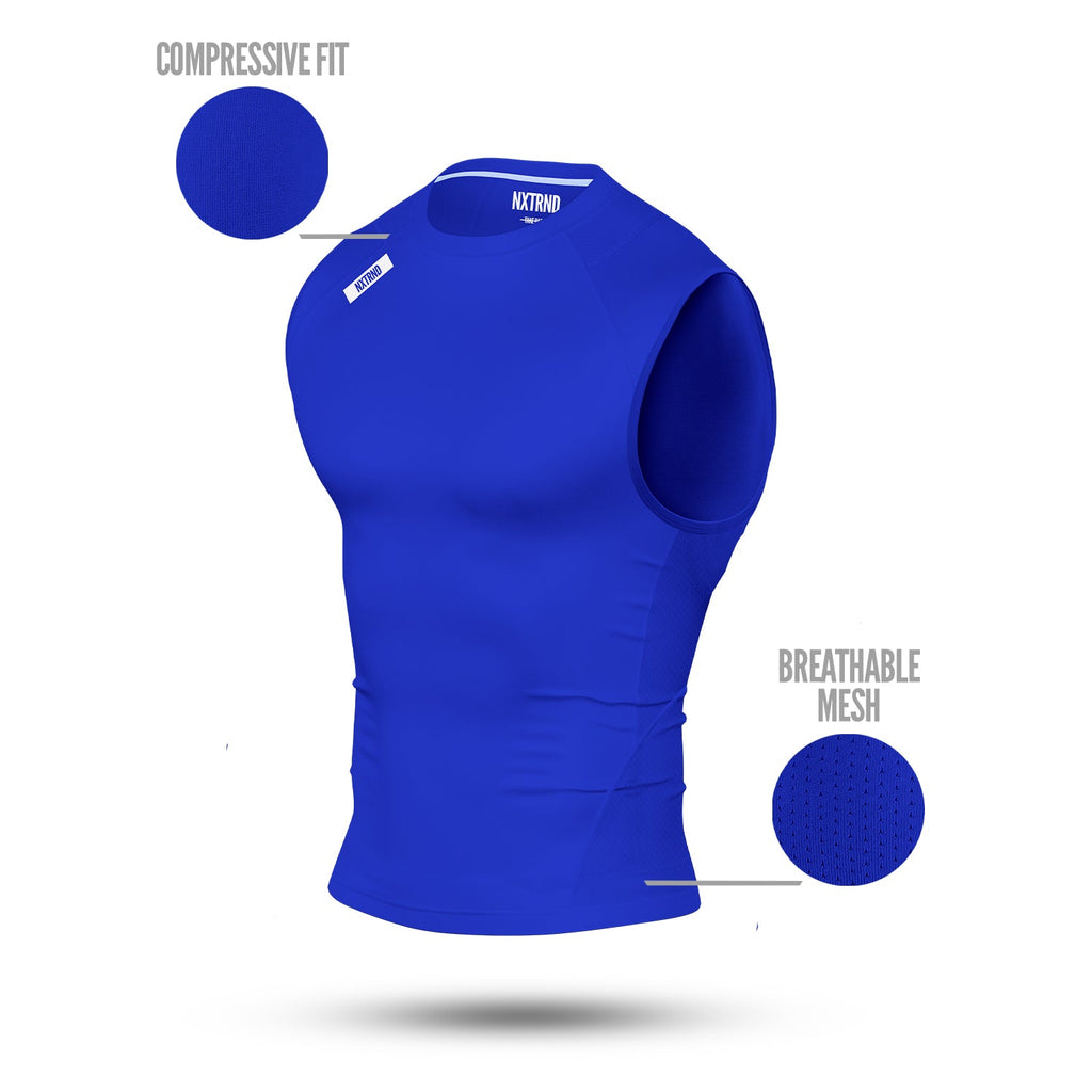 Core Compression Sleeveless Blue