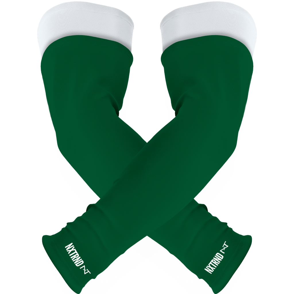 Double Arm Sleeves Dark Green (1 Pair)