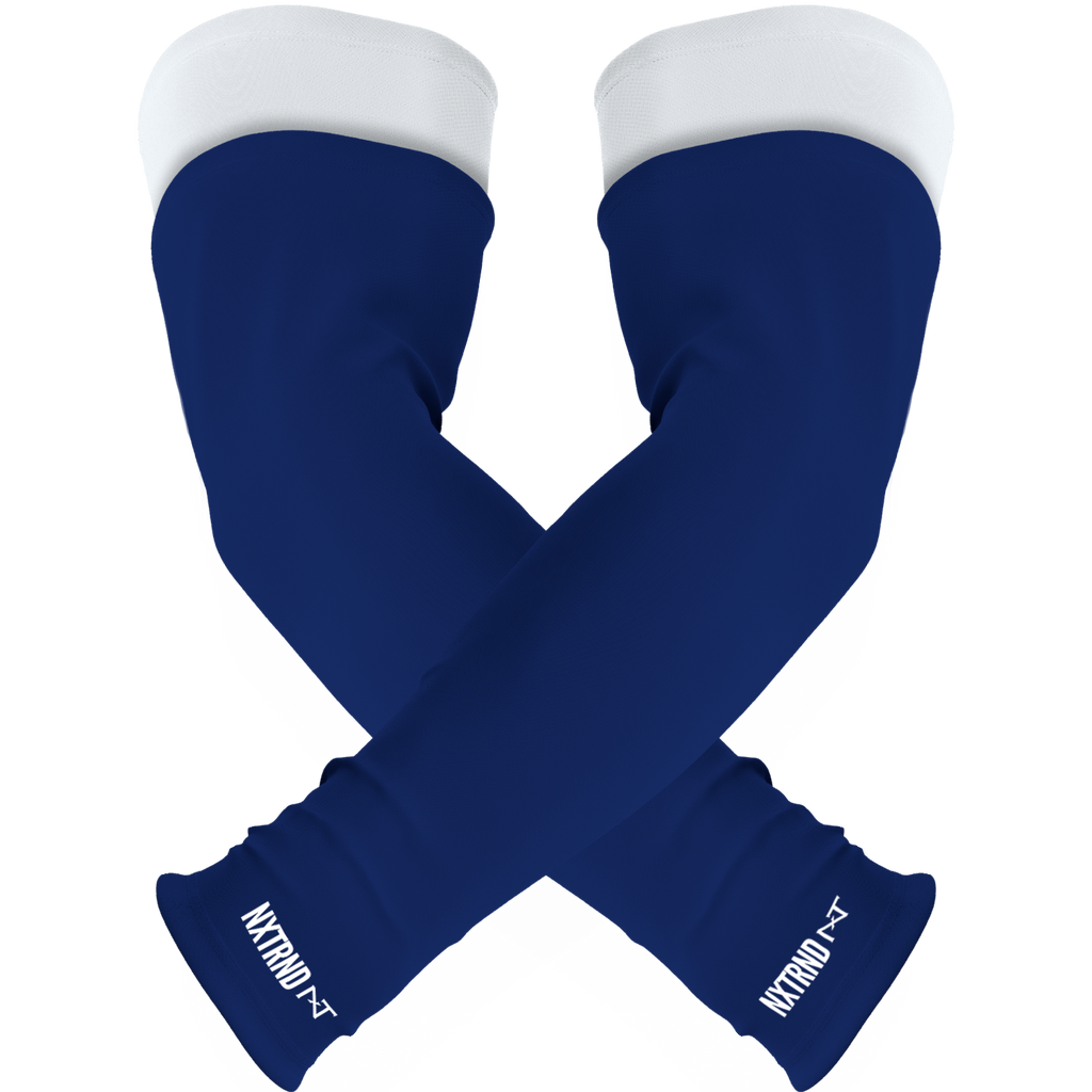 Double Arm Sleeves Navy Blue (1 Pair)