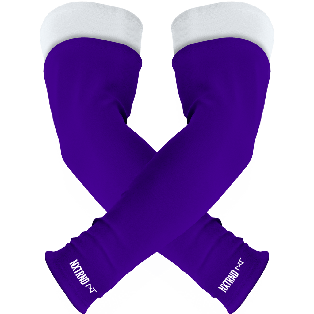 Double Arm Sleeves Purple (1 Pair)