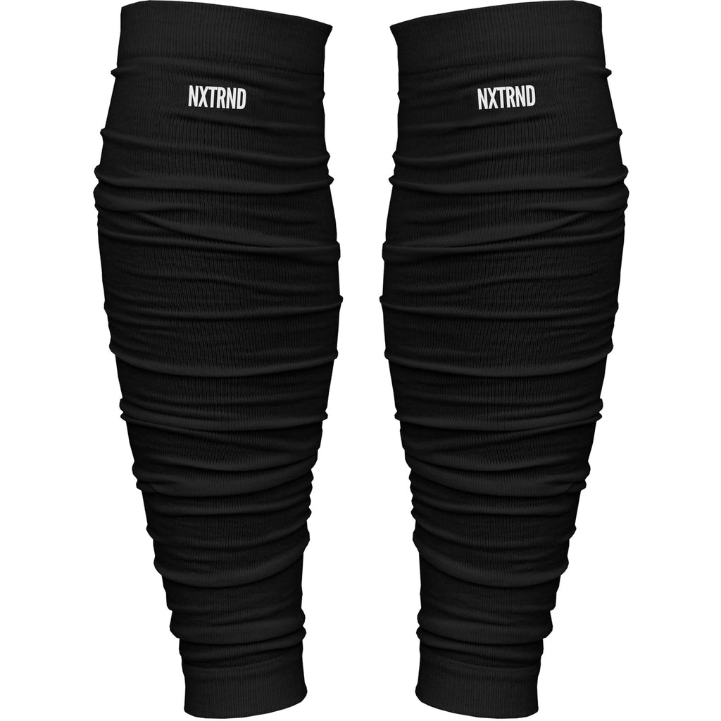 Scrunch Football Leg Sleeves Black
