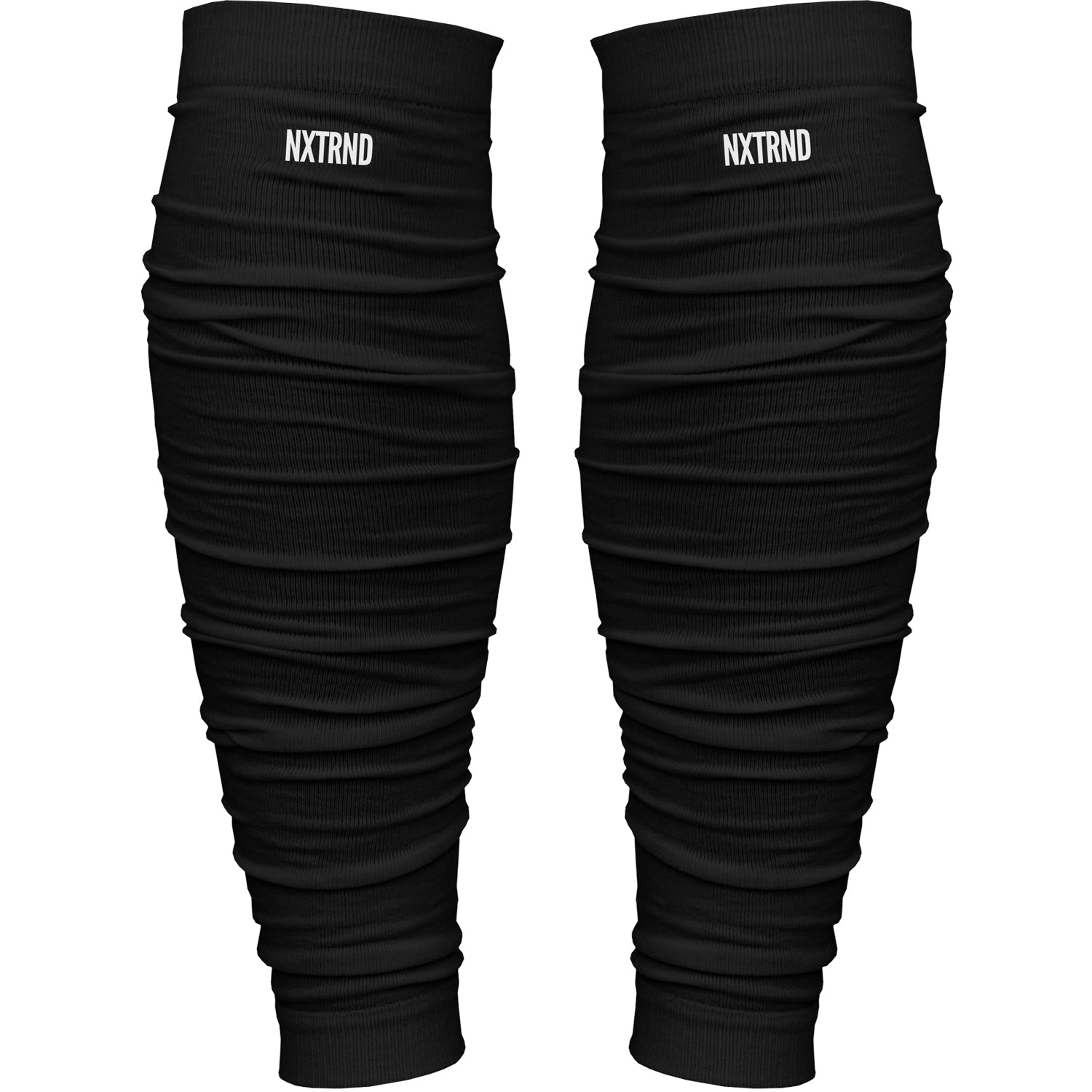 Scrunch Football Leg Sleeves Black