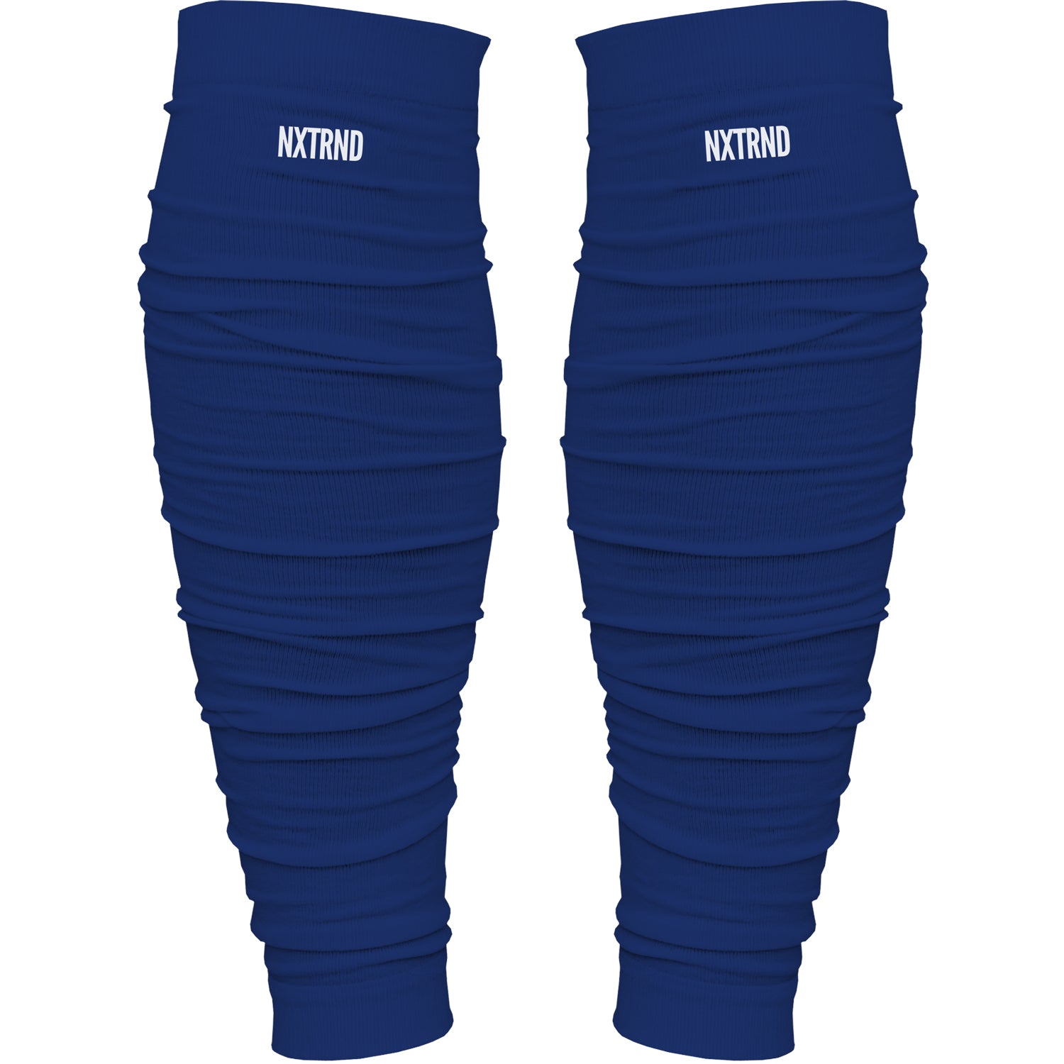 Scrunch Football Leg Sleeves Navy Blue