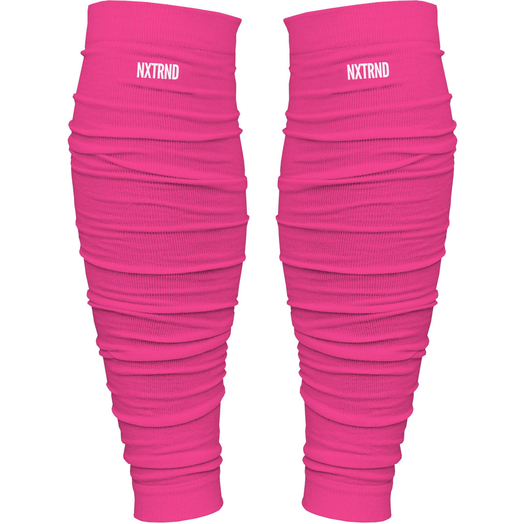 Scrunch Football Leg Sleeves Pink