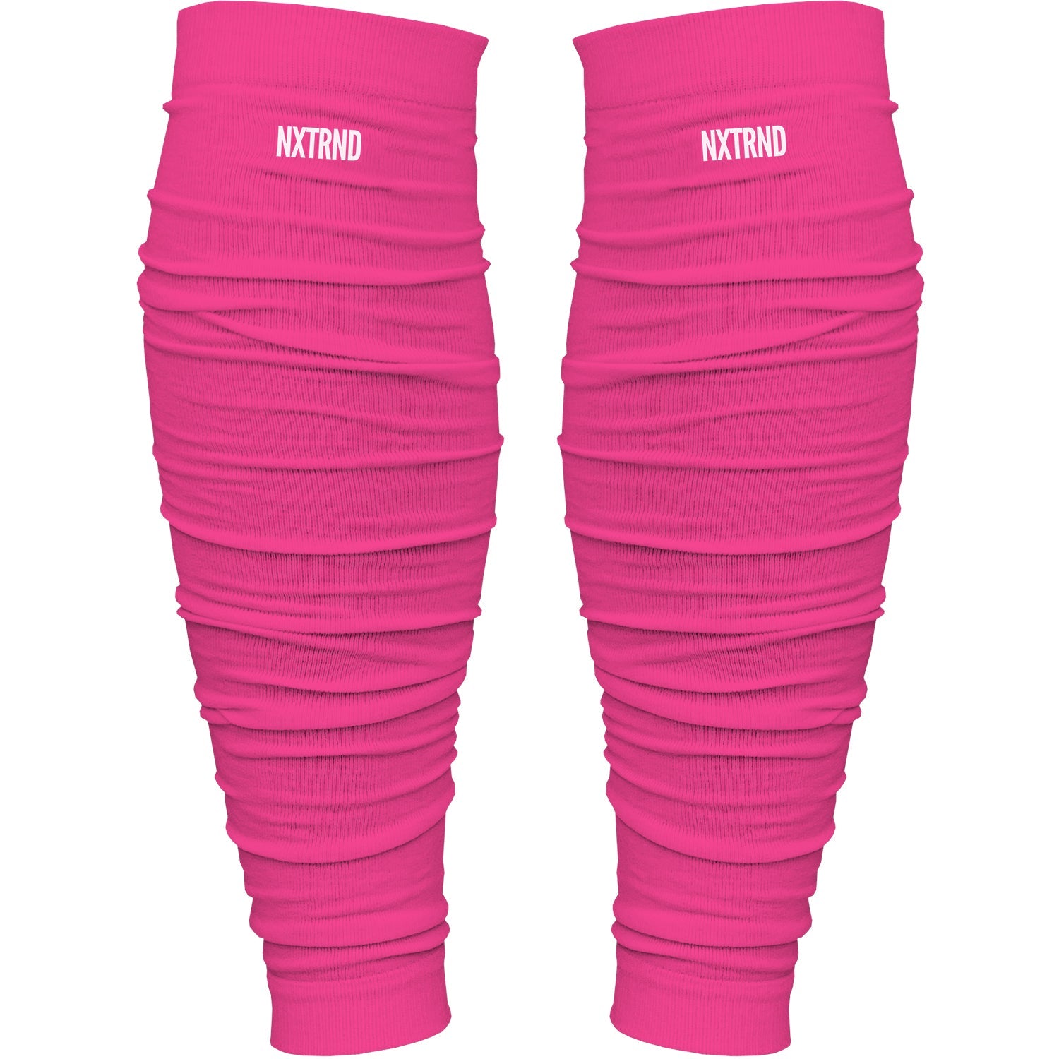 Scrunch Football Leg Sleeves Pink