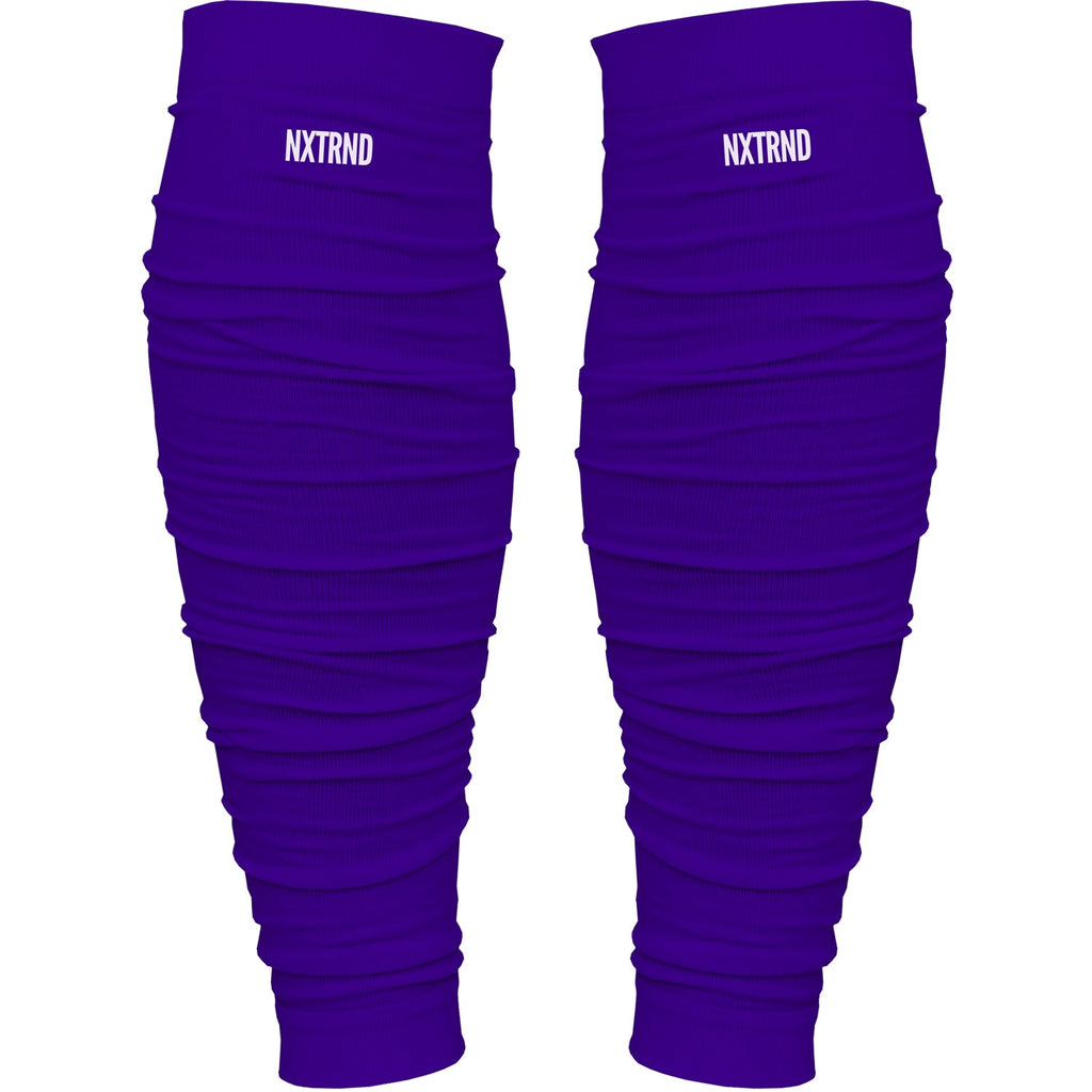 Scrunch Football Leg Sleeves Purple