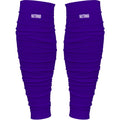 Scrunch Football Leg Sleeves Purple