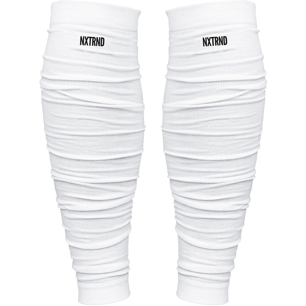 Scrunch Football Leg Sleeves White
