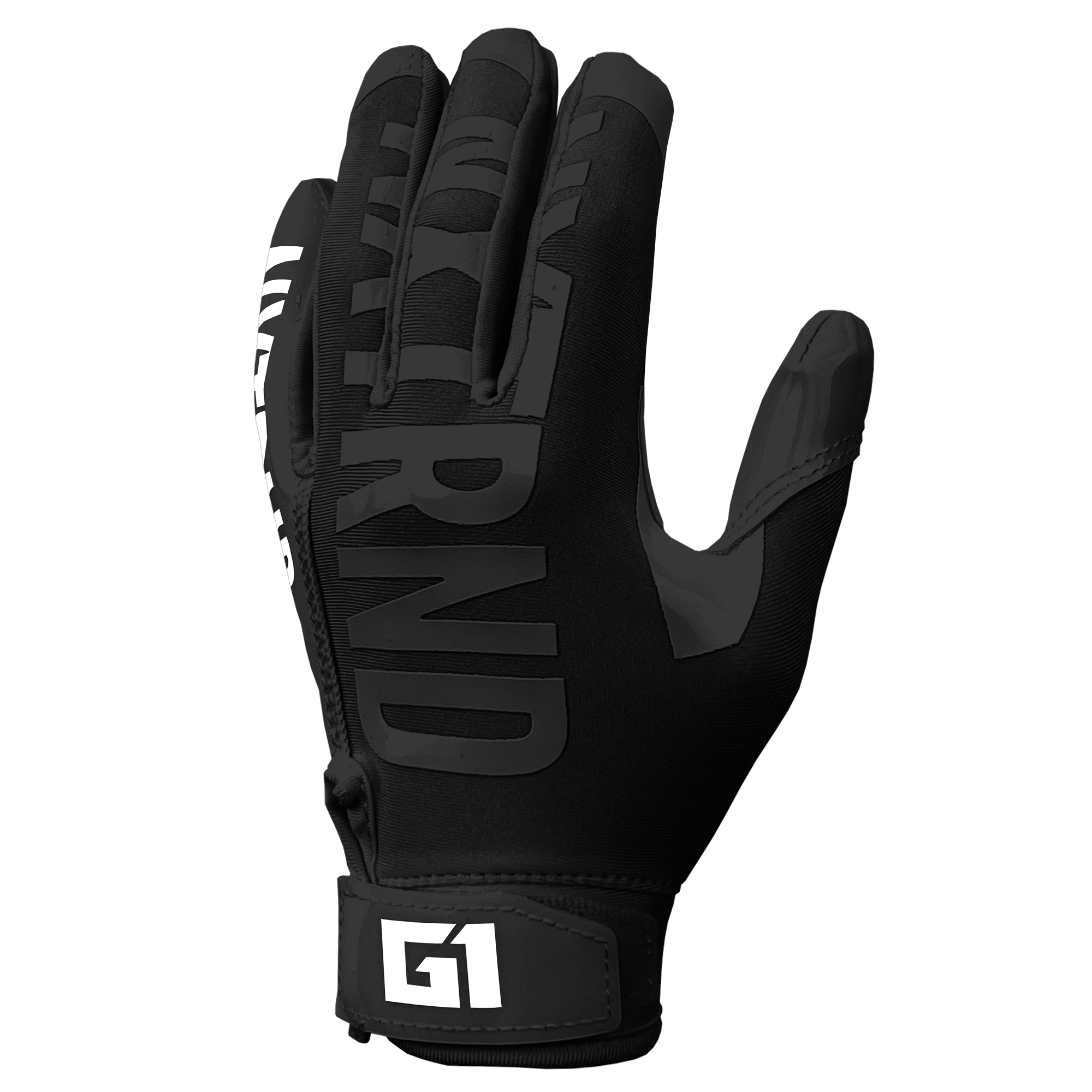 G1® Youth Football Gloves Black