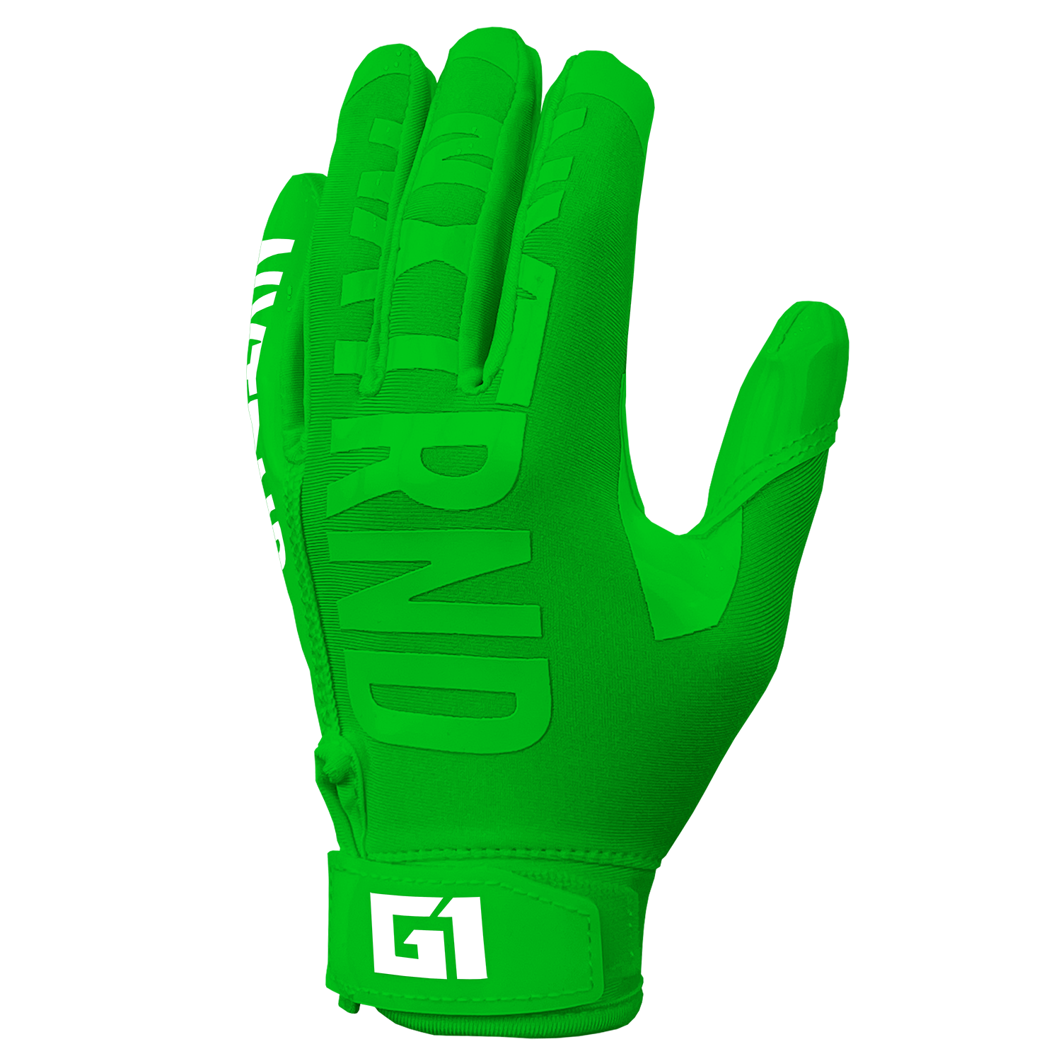G1® Youth Football Gloves Green