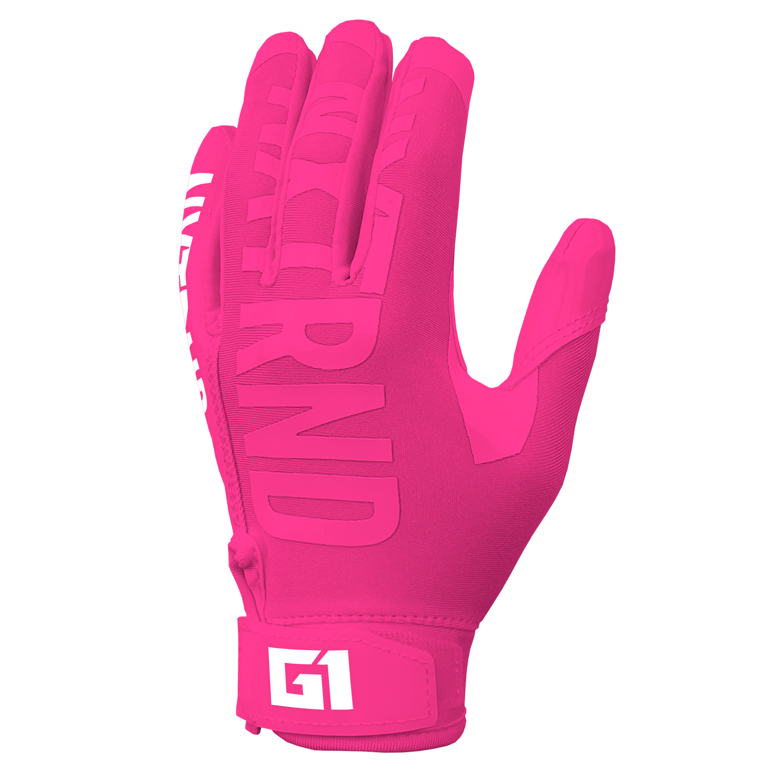 G1® Youth Football Gloves Pink