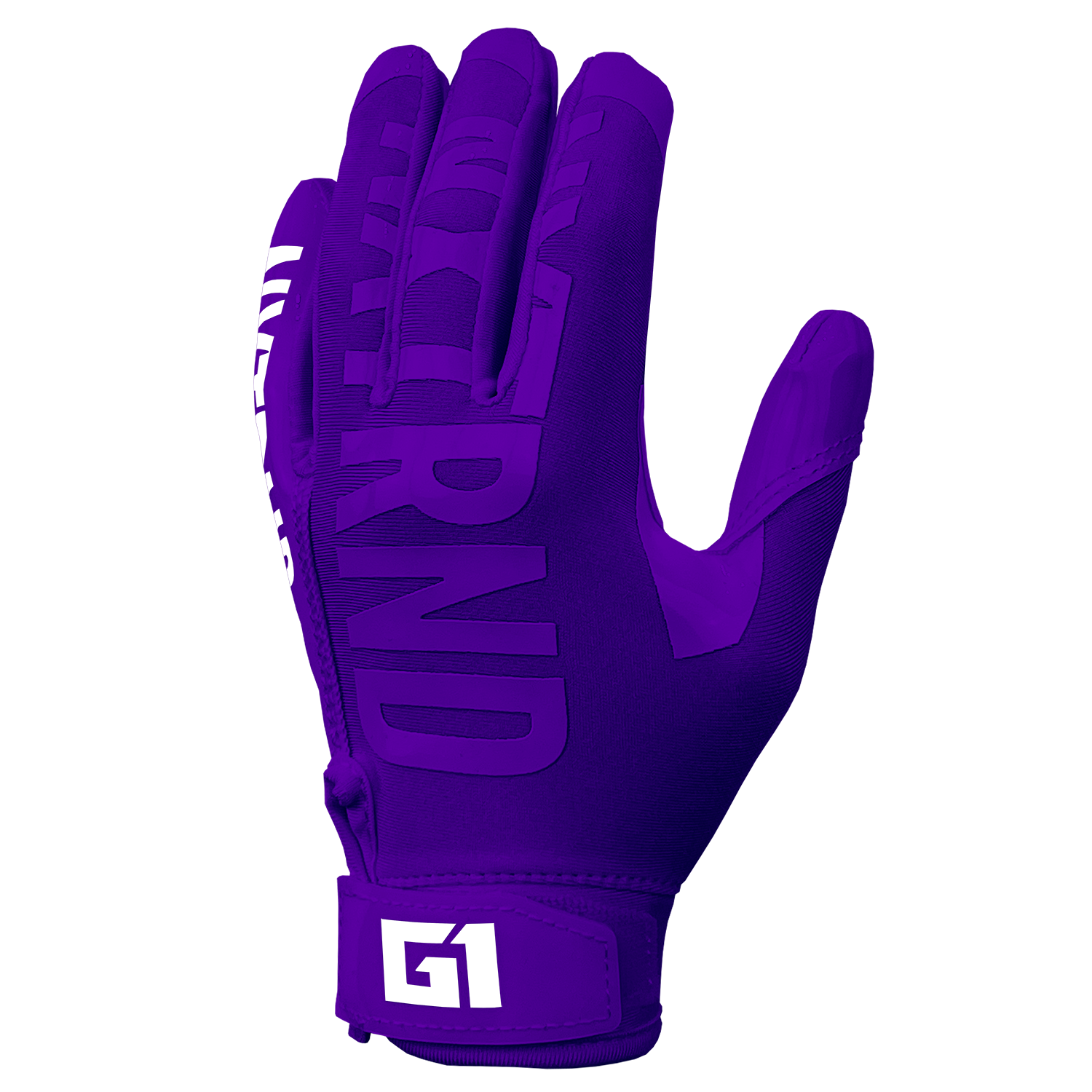 G1® Youth Football Gloves Purple