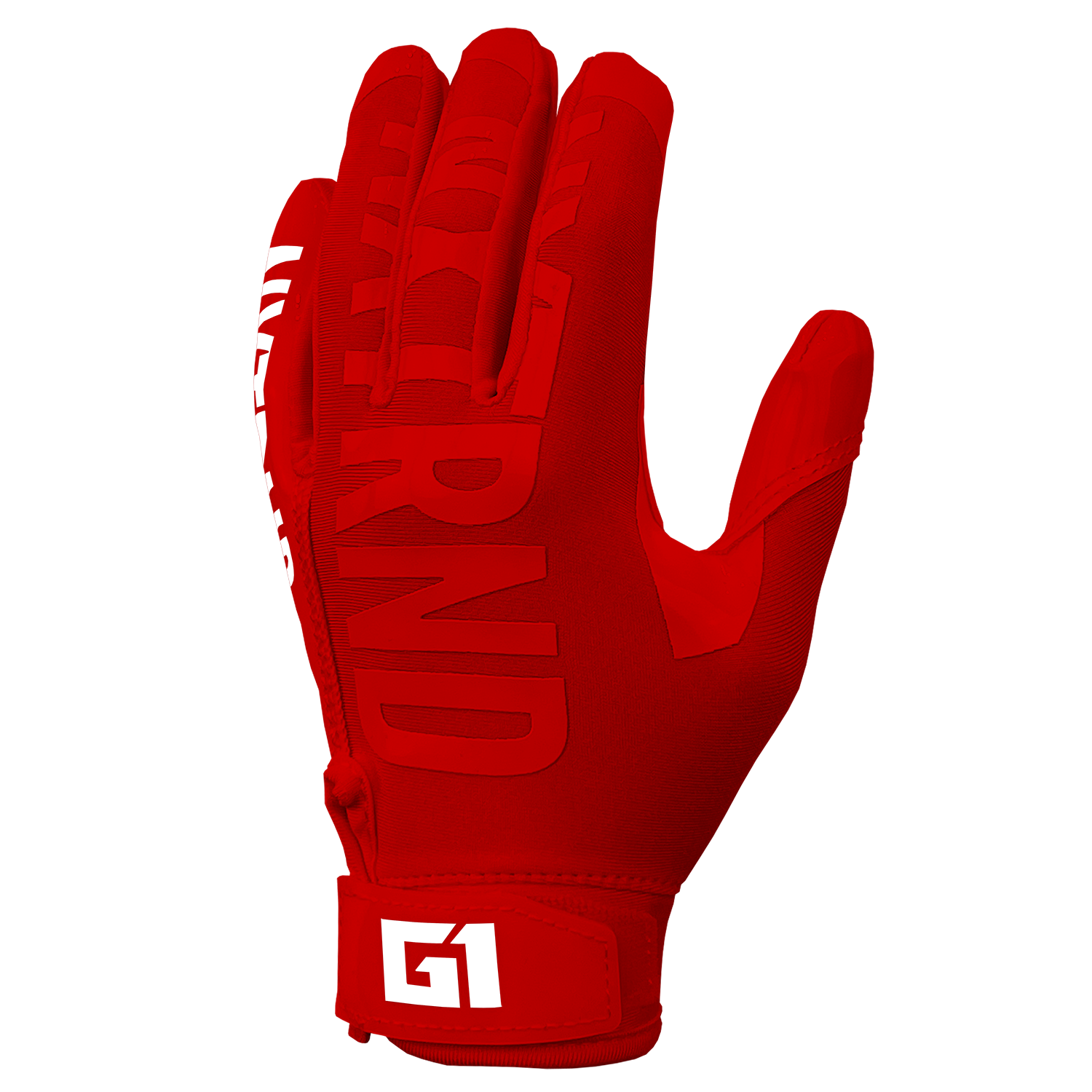 G1® Youth Football Gloves Red