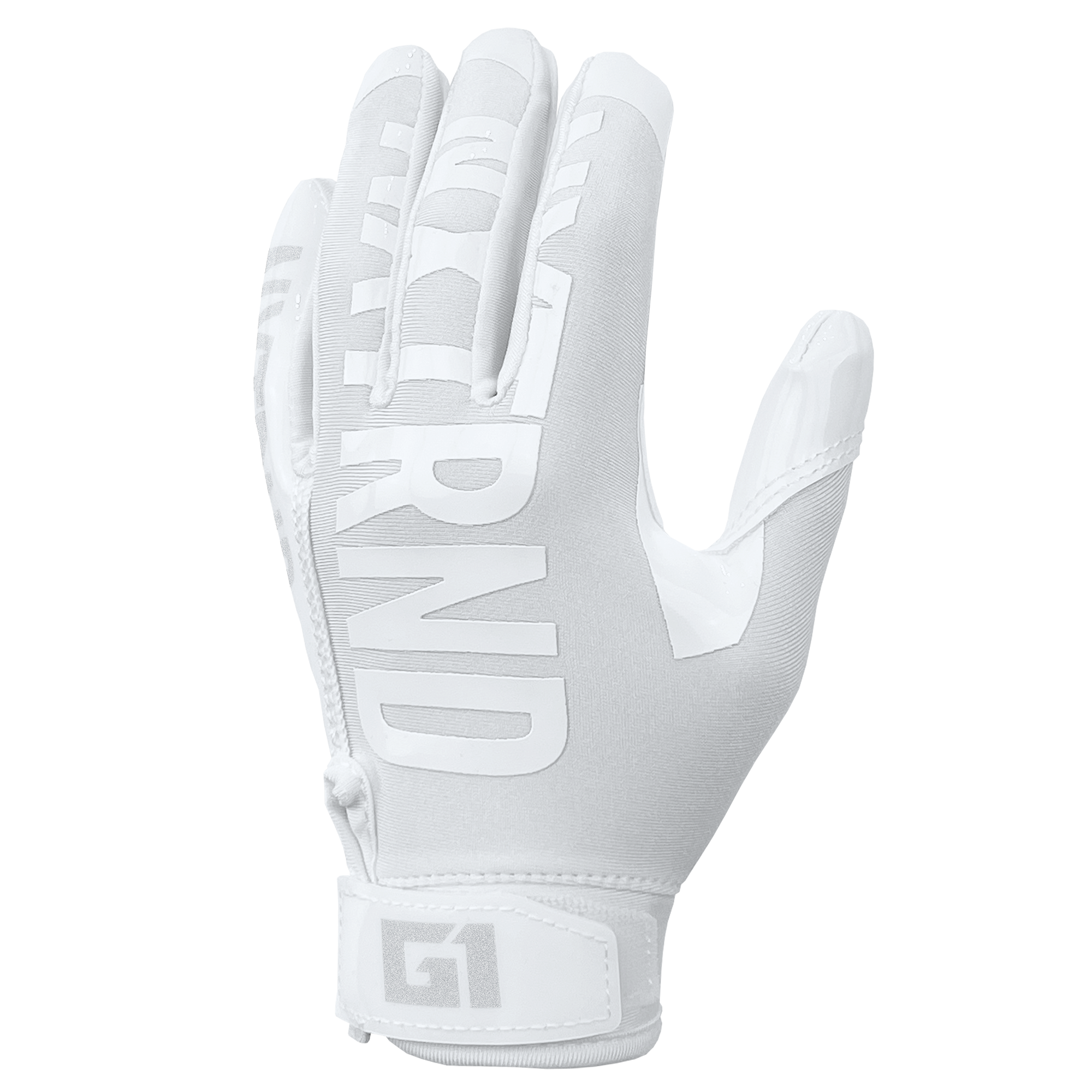 G1® Youth Football Gloves White