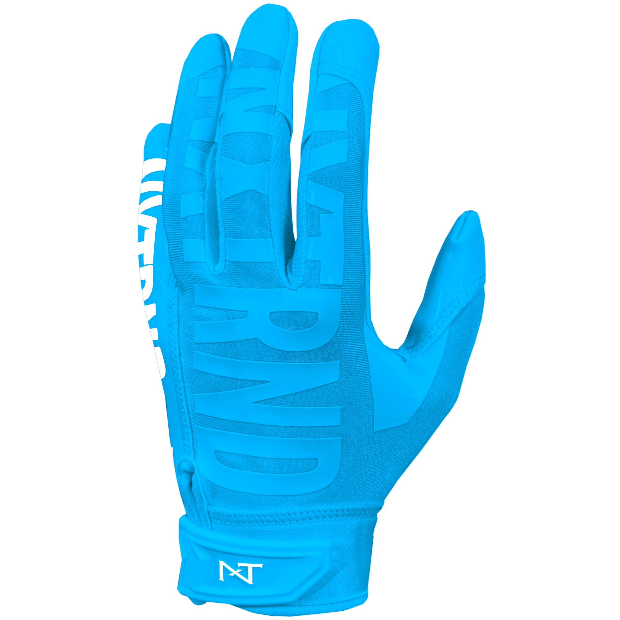 G1® Pro Football Gloves Neon Blue