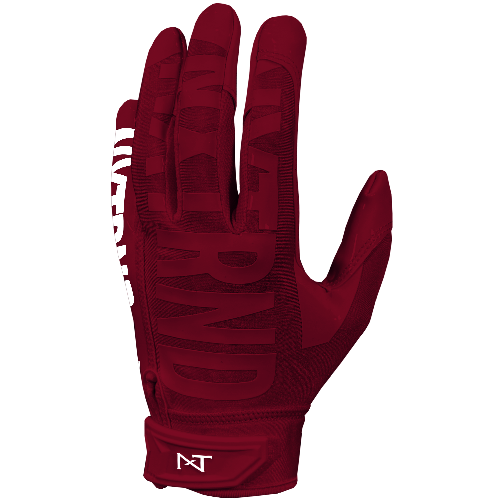 G1® Pro Football Gloves Maroon