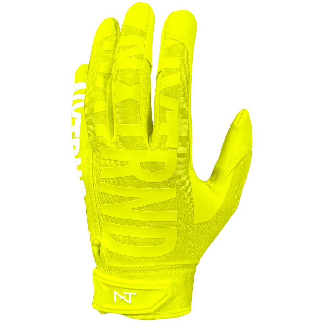 G1® Pro Football Gloves Neon Yellow
