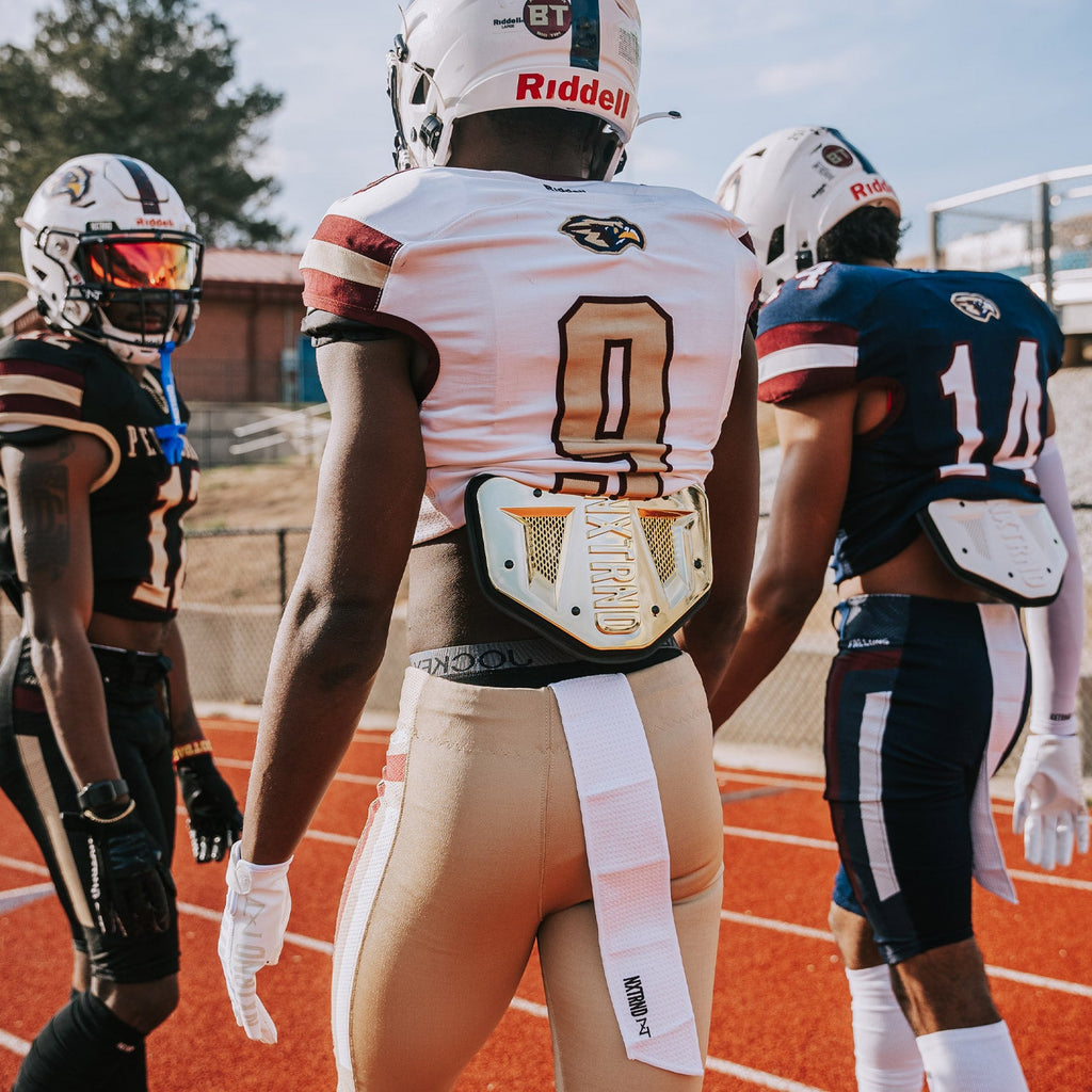 B-PLATE® Football Back Plate Gold