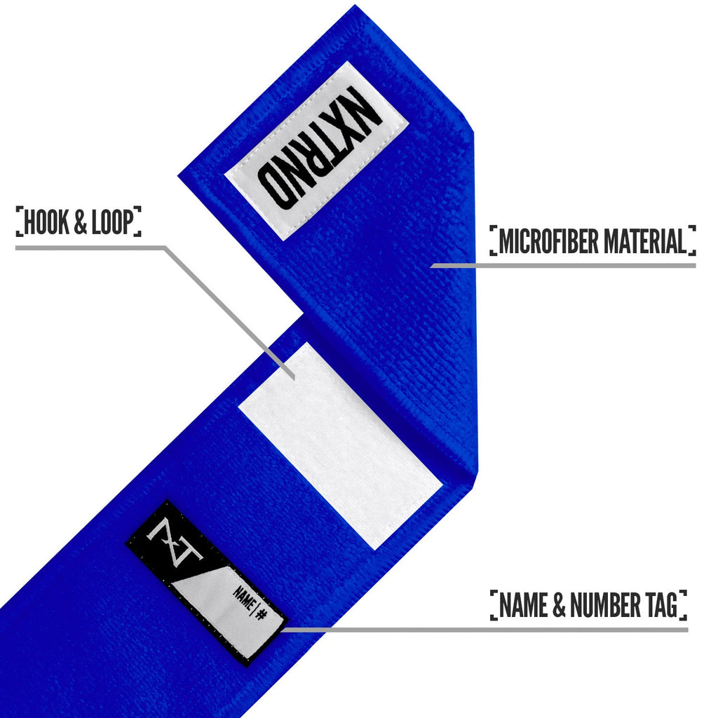 Streamer Football Towel Blue