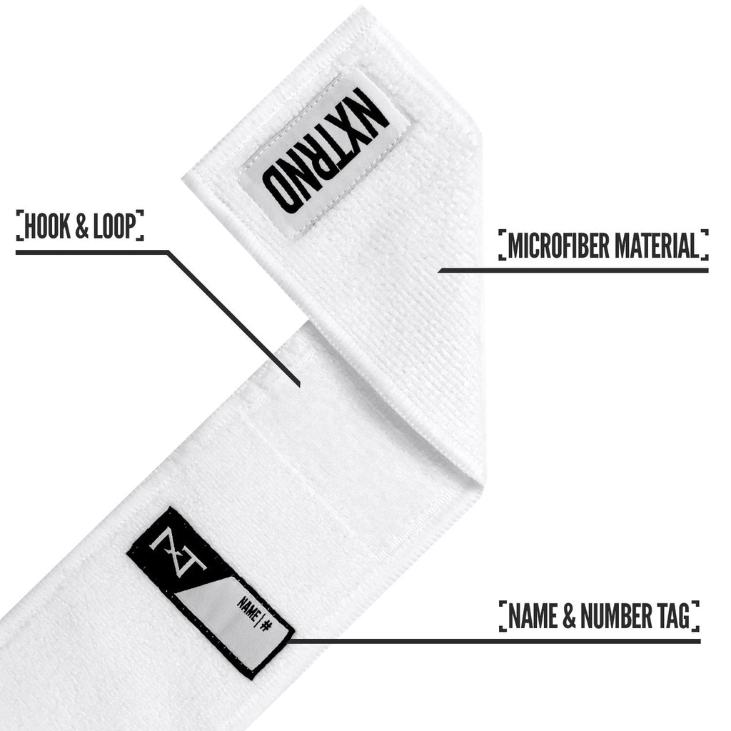 Streamer Football Towel White