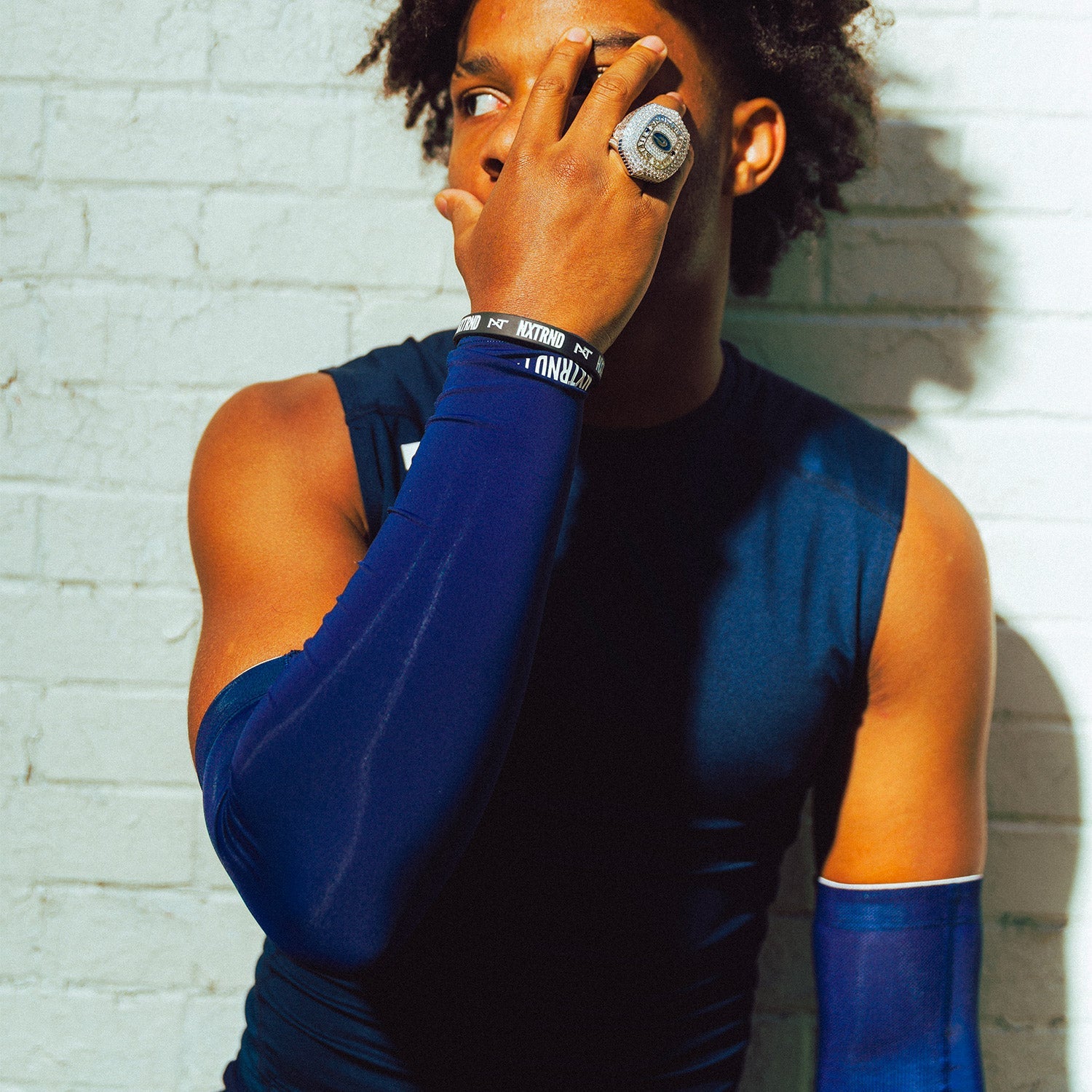 Core Compression Sleeveless Navy Blue