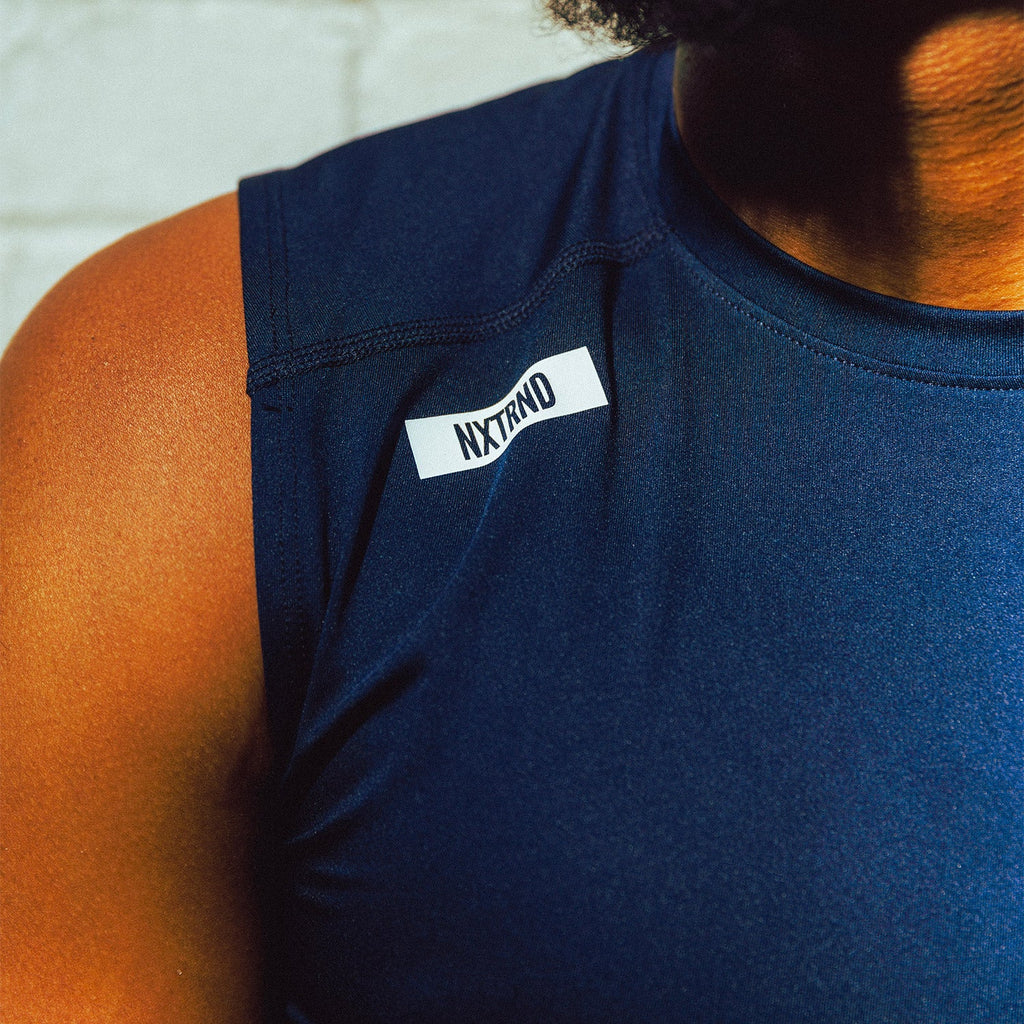Core Compression Sleeveless Navy Blue