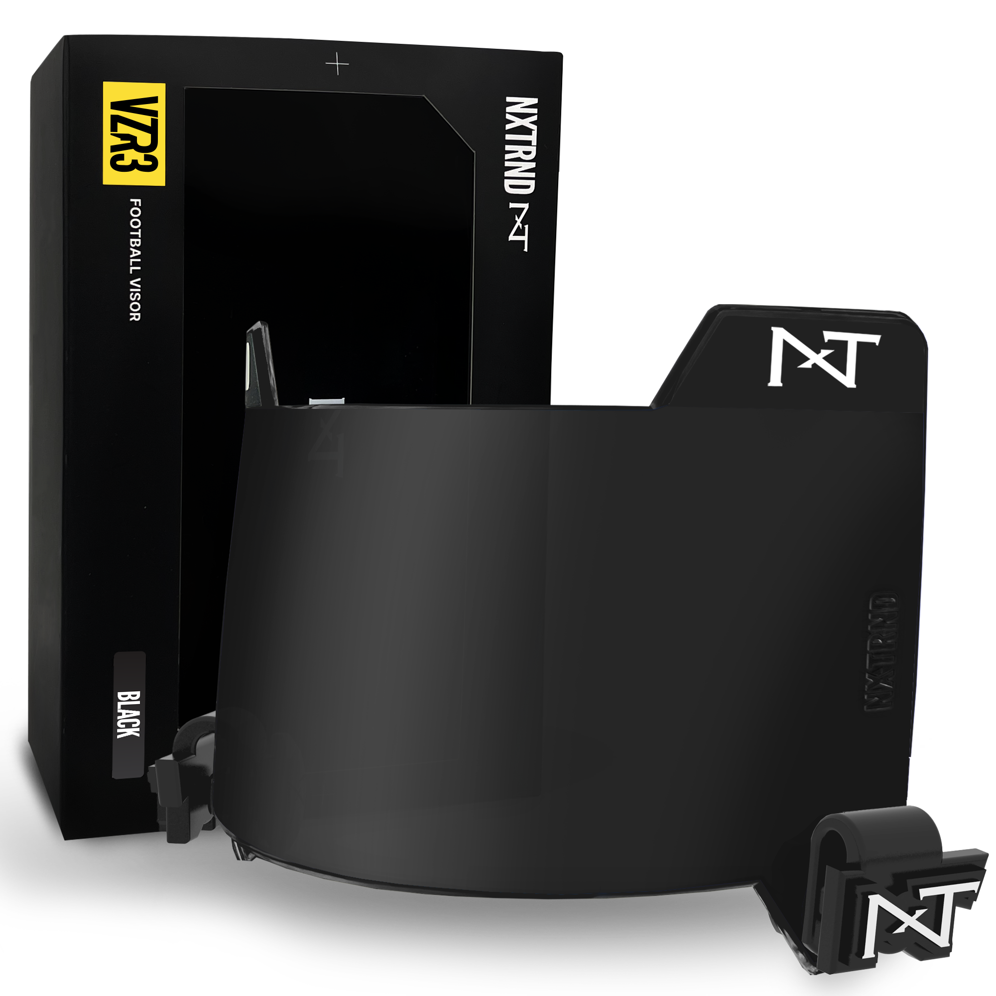 VZR3® Football Visor Black