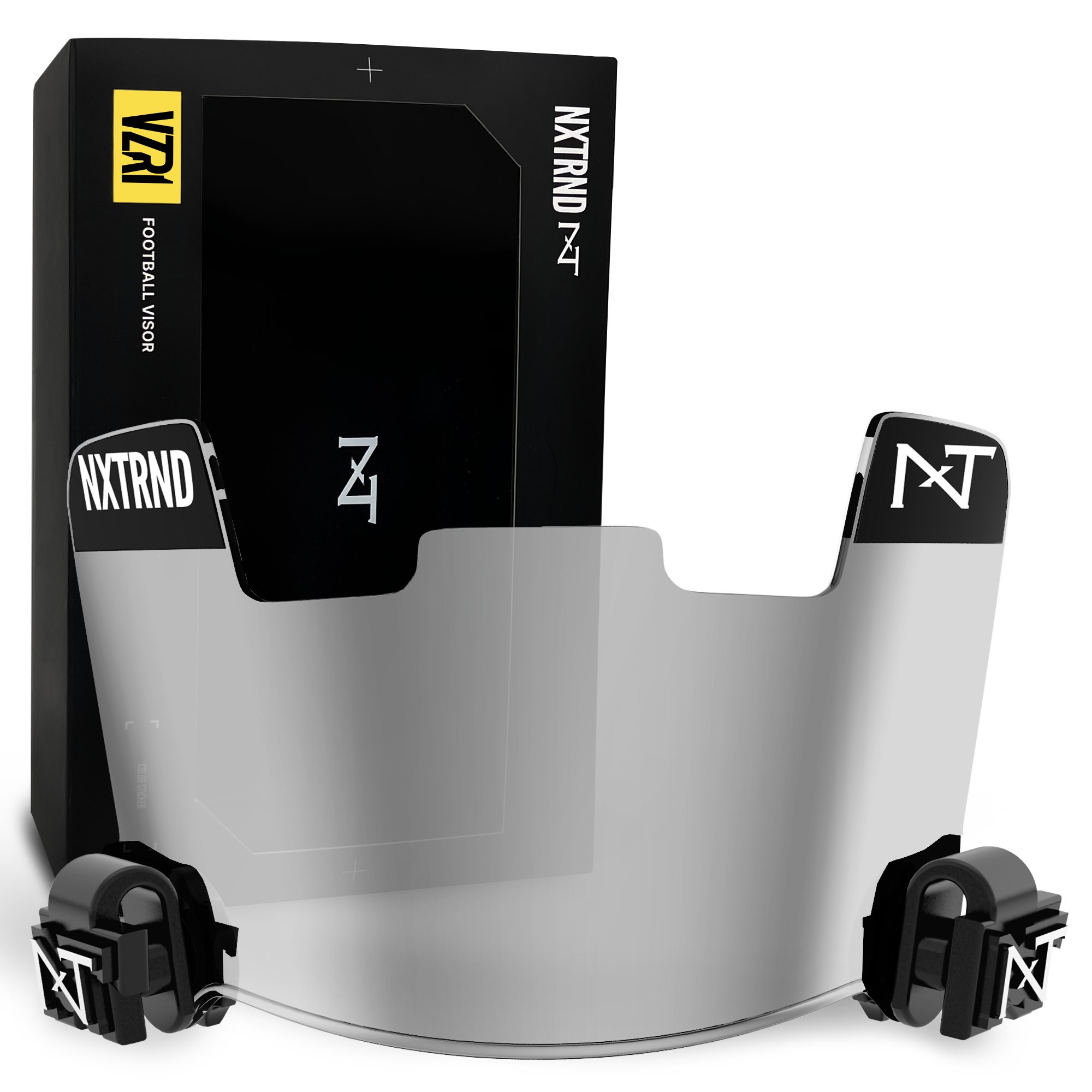 VZR1® Football Visor Clear Mirror