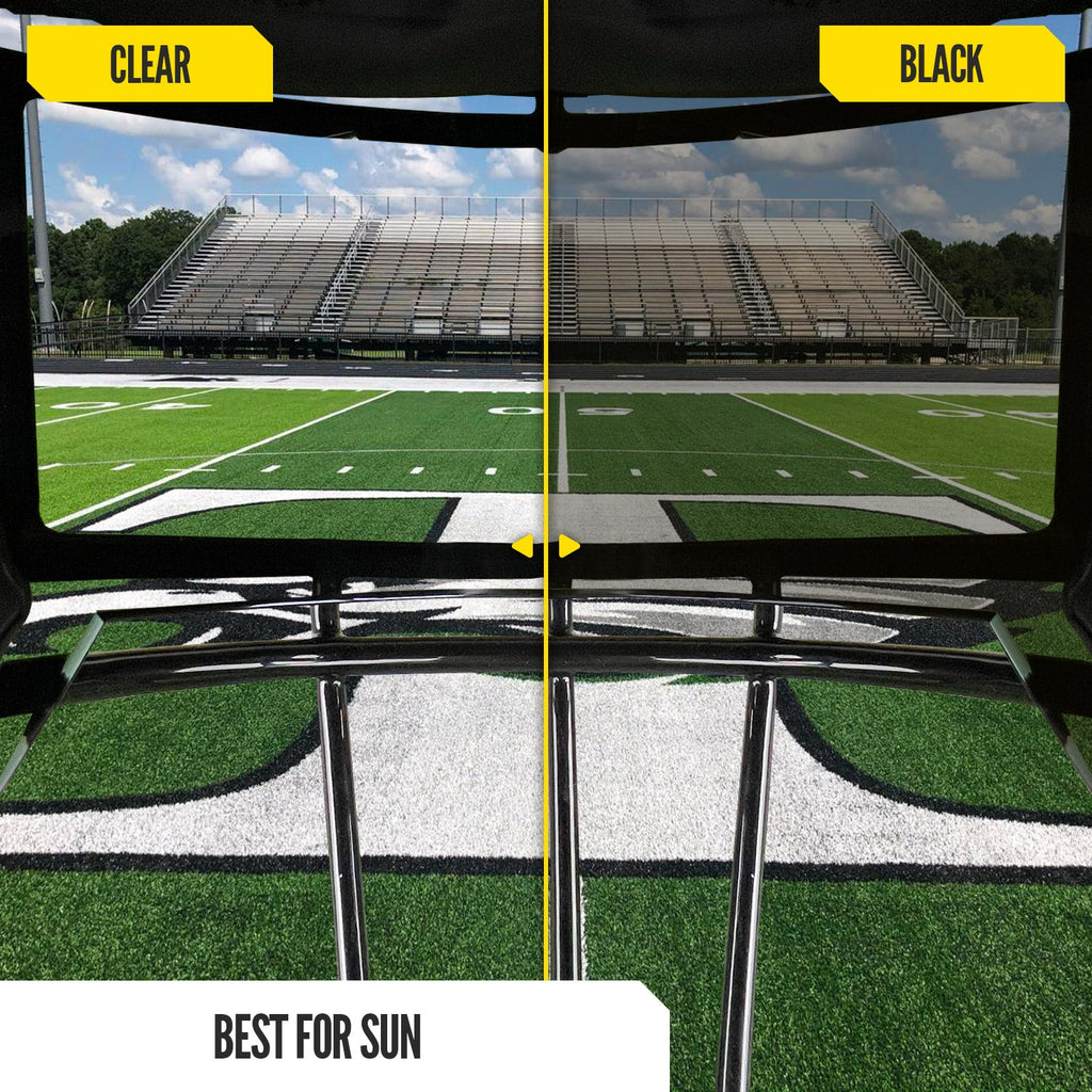 VZR1® Football Visor Black