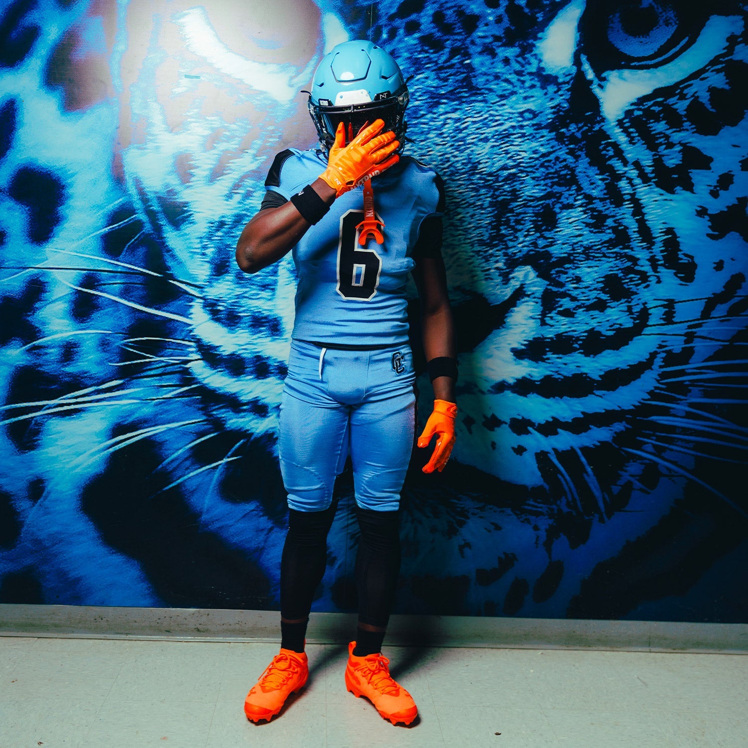 G1® Pro Football Gloves Orange
