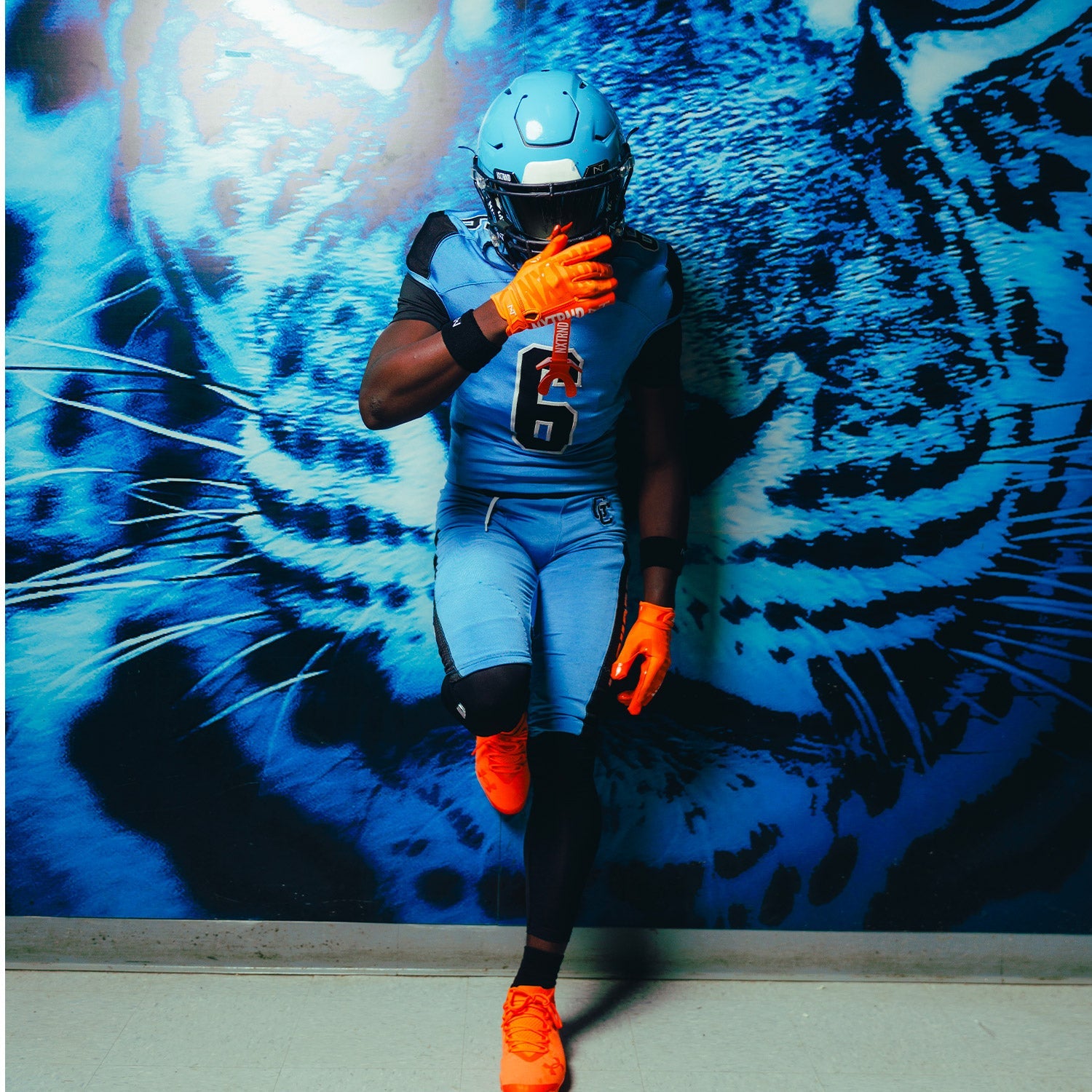 G1® Pro Football Gloves Orange