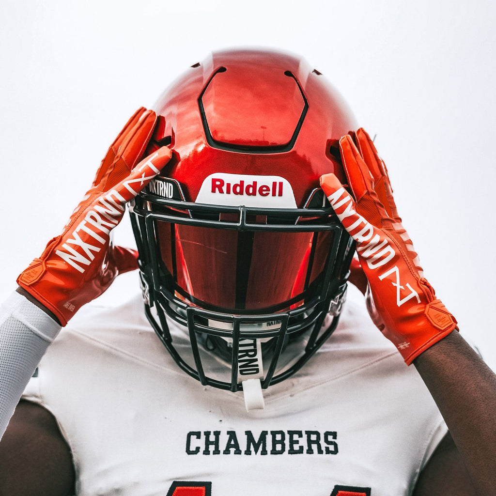 G1® Youth Football Gloves Orange