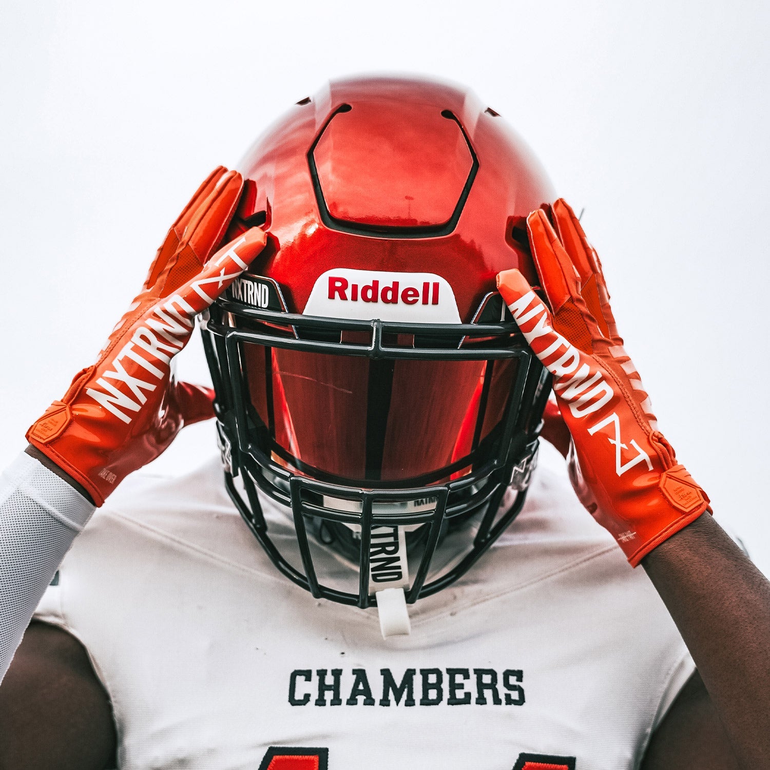 G1® Youth Football Gloves Orange