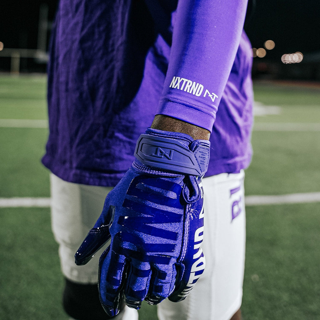 G1® Youth Football Gloves Purple