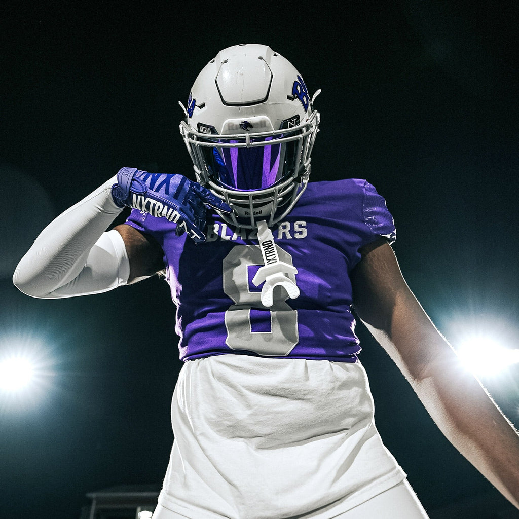G1® Youth Football Gloves Purple