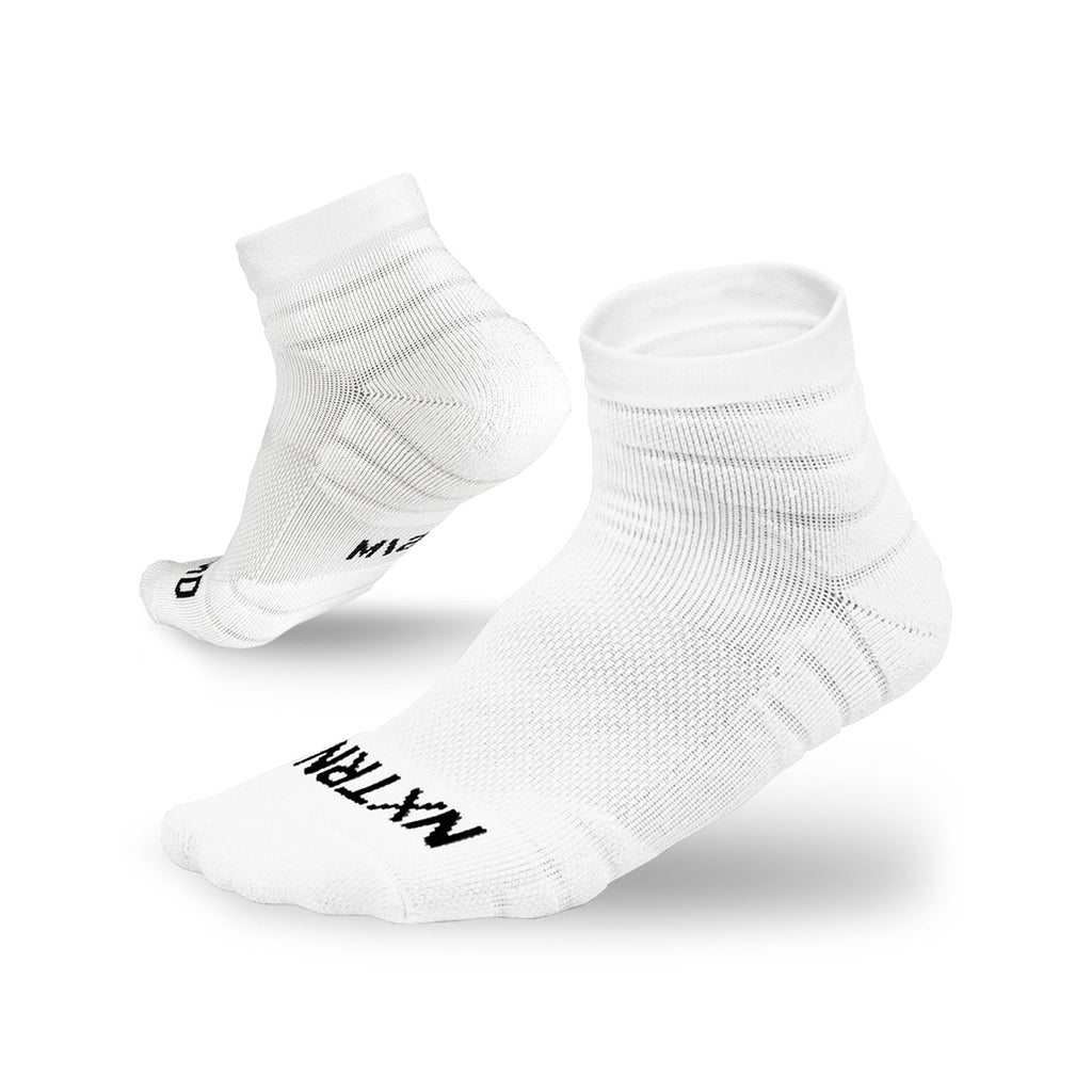 Quarter Socks White (3-Pairs)