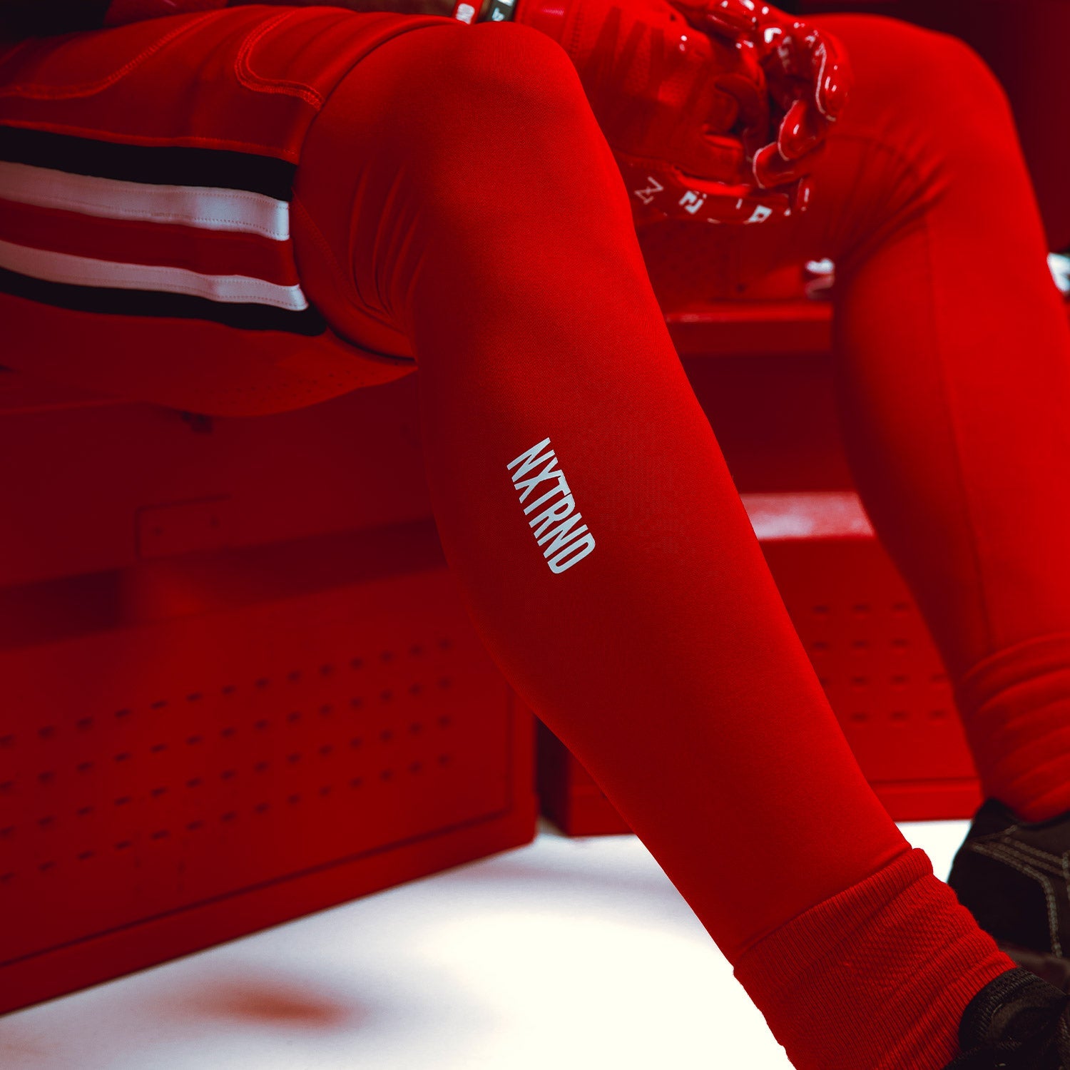 Core Compression Pants Red